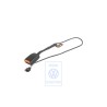 VW Original Gurtschloss Mit Warn- Kontakt Satinschwarz - 535857755D 01C