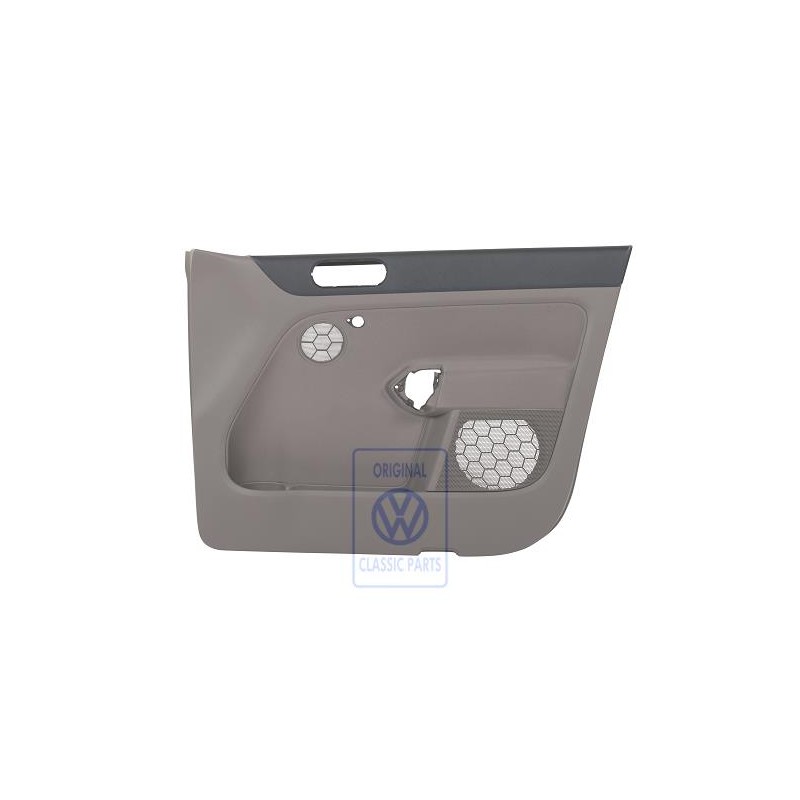 VW Original Türverkleidung Stoff Titanschwarz/Latte Macchiato - 5M1867012AKVBM