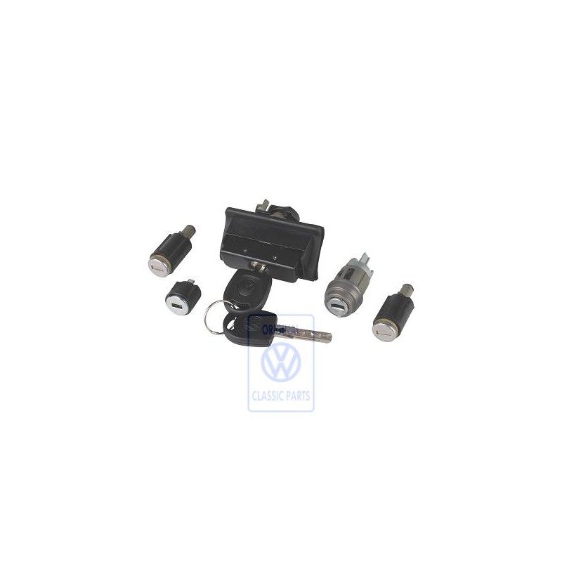 VW Original 8 Satz Schliesszylinder Für Türgriff Klappe Hinten - 6K0898375M