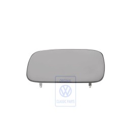 VW Original Spiegelglas (Konvex) Mit Trägerplatte - 6K9857521F