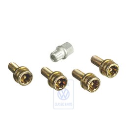 VW Original 1 Satz Radschrauben Dieb Stahlhemmend - 6N0698137 SBV