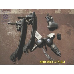 VW Original 4 Satz Schliesszylinder Für Türgriff Klappe Hinten - 6N0800375DJ