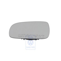 VW Original Spiegelglas (Konvex) Mit Trägerplatte - 6N1857521K