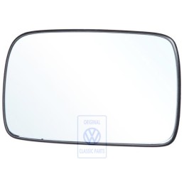 VW Original Spiegelglas (Konvex) Mit Trägerplatte - 6N2857521A