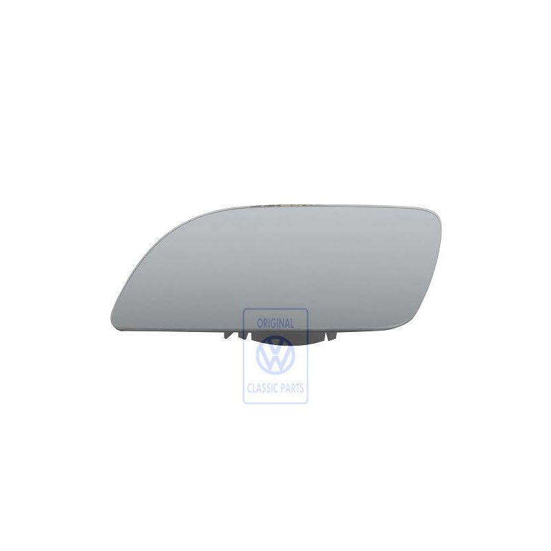 VW Original Spiegelglas (Konvex) Mit Trägerplatte - 6Q0857521B