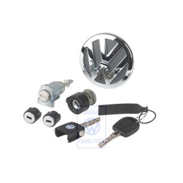 VW Original 7 Satz Schliesszylinder Für Türgriff Klappe Hinten - 6Q5800375S