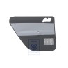 VW Original Türverkleidung Stoff/Kunstleder - 6Q6867211GGSSS
