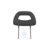 VW Original Kopfstütze Mit Bezug, Ver- Stellbar (Stoff) Schwarz - 6X0881901 C29