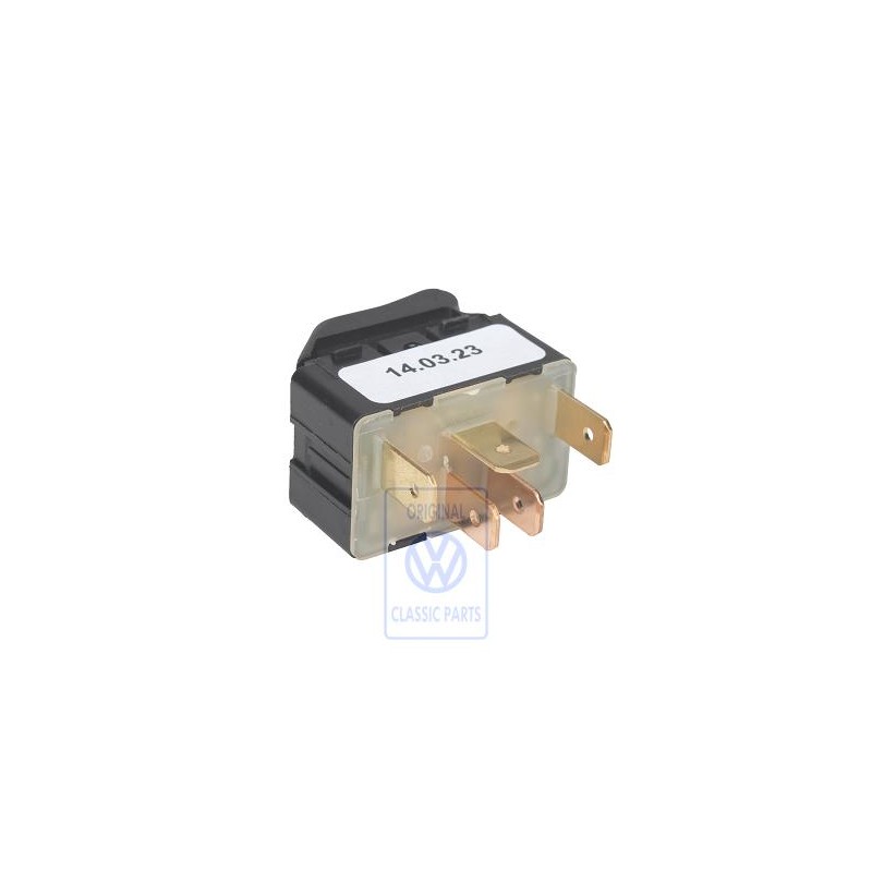 VW Original Schalter Für Elektrischen Fensterheber Satinschwarz - 6X0959855A 01C