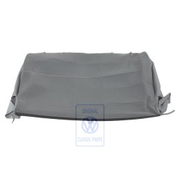 VW Original Lehnenbezug (Stoff/Kunstleder) Dunkelgrau - 703883455ATEEN