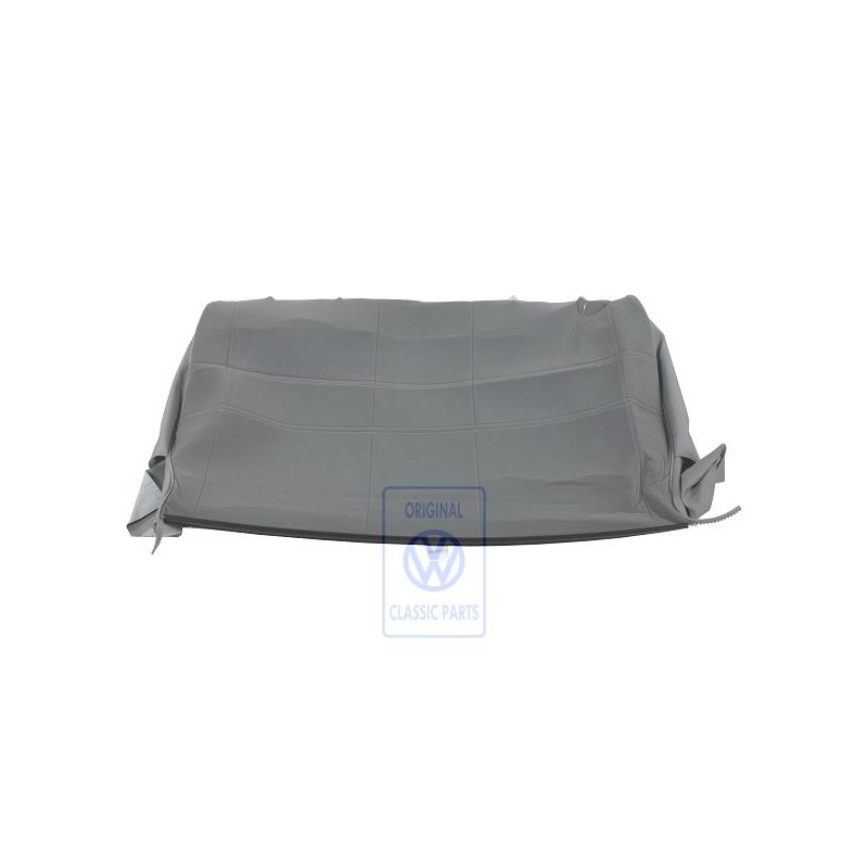 VW Original Lehnenbezug (Stoff/Kunstleder) Dunkelgrau - 703883455ATEEN