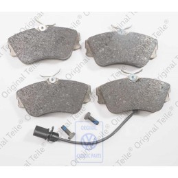 VW Original 4 Satz Bremsbeläge Mit Ver Schleissanzeige - 7D0698151G