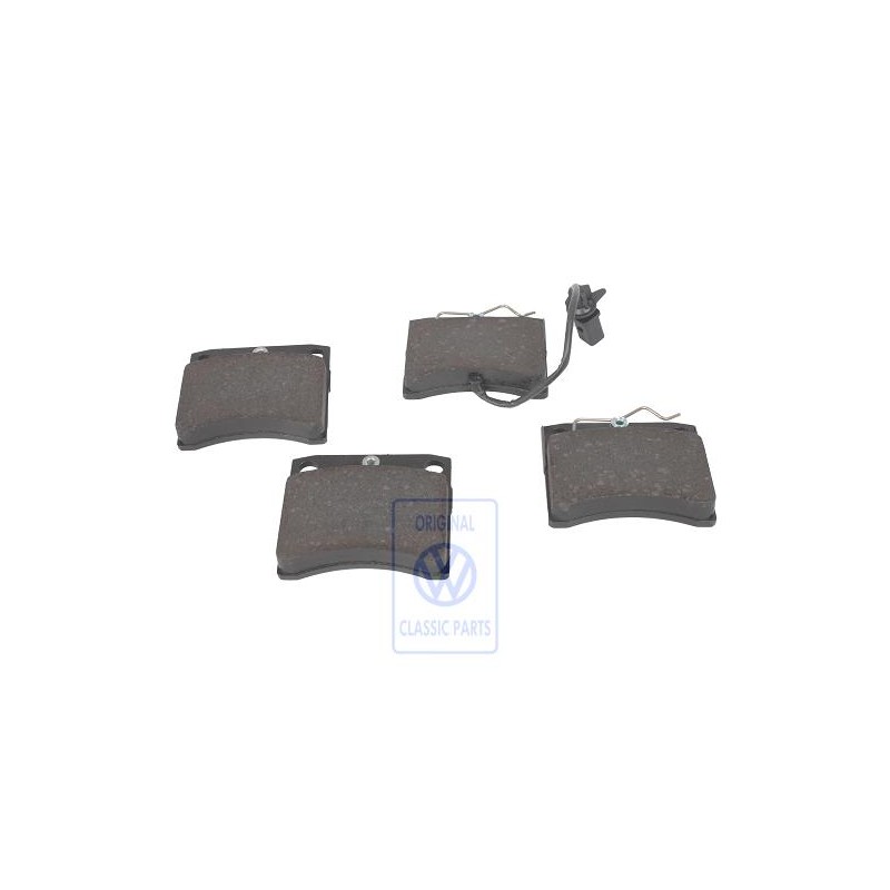 VW Original 5 Satz Bremsbeläge Mit Ver Schleissanzeige - 7D0698151H