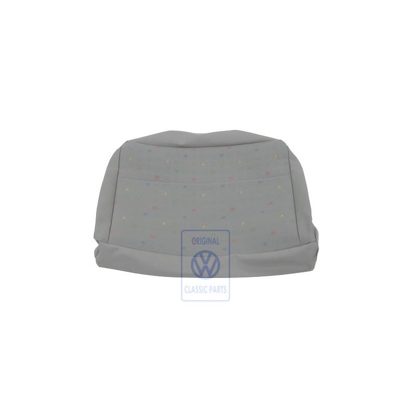 VW Original Sitzbezug (Stoff/Kunstleder) Flanellgrau - 7D0881406A HQA