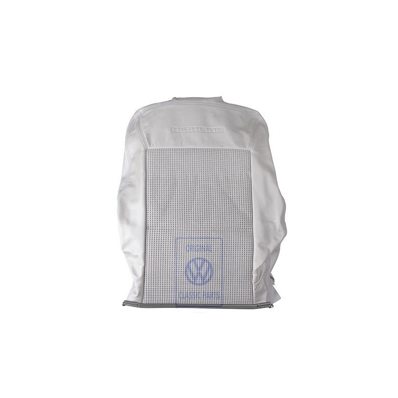 VW Original Lehnenbezug Stoff/Leder/ Kunstleder Flanellgrau - 7D0881805BGQEG