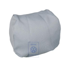 VW Original Kopfstützenbezug Stoff/Kunstleder Flanellgrau - 7D0881921AFHQB