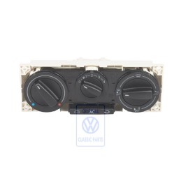 VW Original Frischluft- Und Heizungs- Regulierung Satinschwarz - 7D1820045F 01C