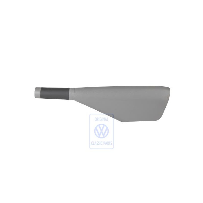 VW Original Handbremshebelgriff Mit Verkleidung (Leder) Artgrey - 7H0711461C 3U6