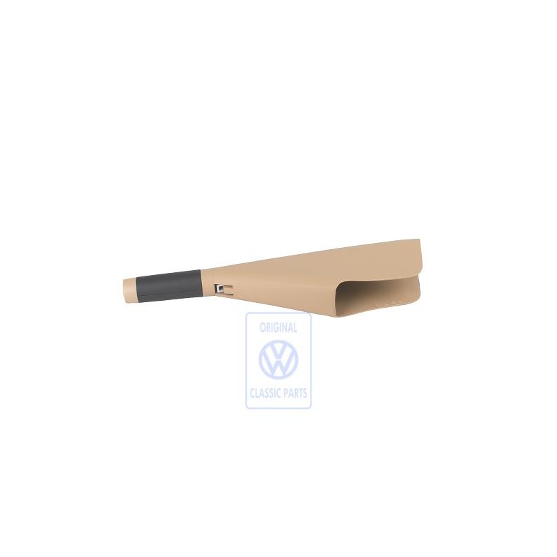 VW Original Handbremshebelgriff Mit Verkleidung Leder Purebeige - 7H0711461C 7G8