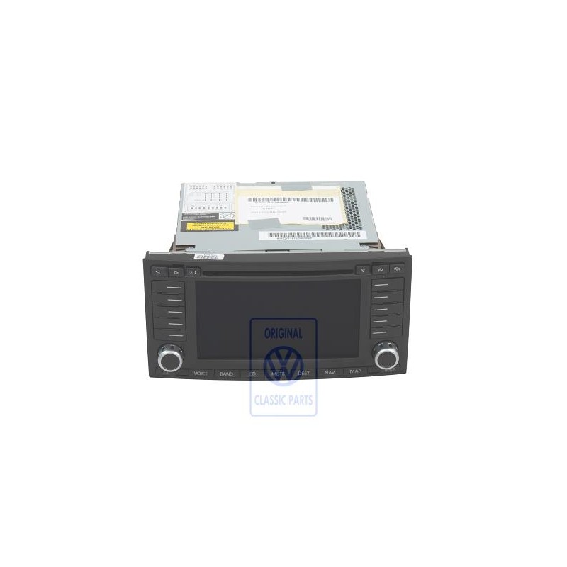 VW Original Dvd Radionavigationseinheit Mit Steuergerät - 7L6035191SX