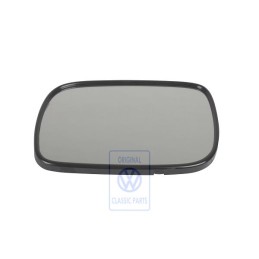 VW Original Spiegelglas Plan Mit Trägerplatte Automatisch Abblend. 