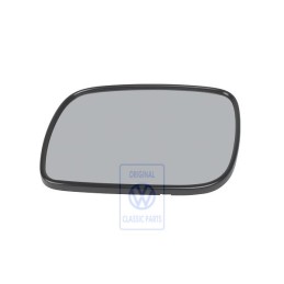 VW Original Spiegelglas Konvex Mit Trägerplatte Automatisch - 7L6857521E