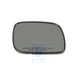 VW Original Spiegelglas Konvex Mit Trägerplatte Automatisch - 7L6857522D