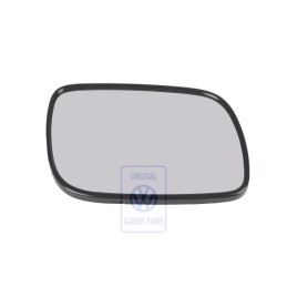 VW Original Spiegelglas Plan Mit Trägerplatte Automatisch Abblend. 