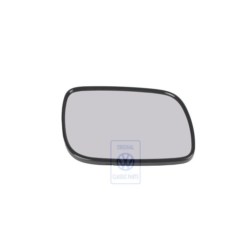 VW Original Spiegelglas Plan Mit Trägerplatte Automatisch Abblend. 