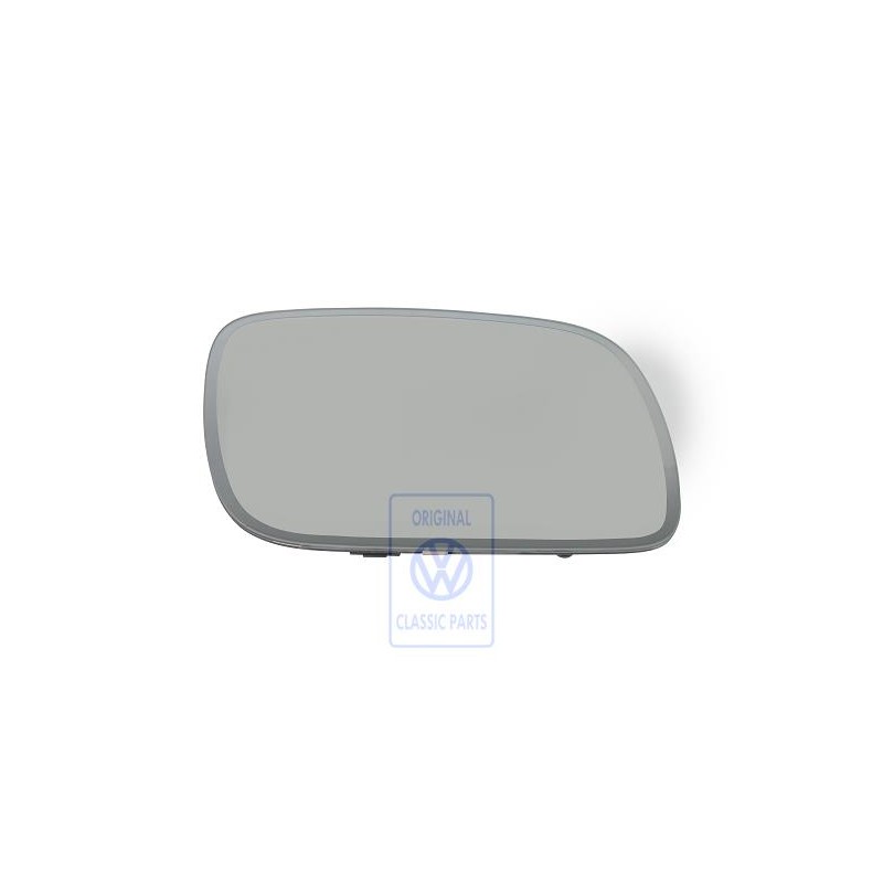 VW Original Spiegelglas Konvex Mit Trägerplatte Automatisch - 7L6857522K