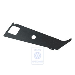 VW Original Dekorfolie Für Türfenster- Rahmen Satinschwarz - 7M3853302 01C