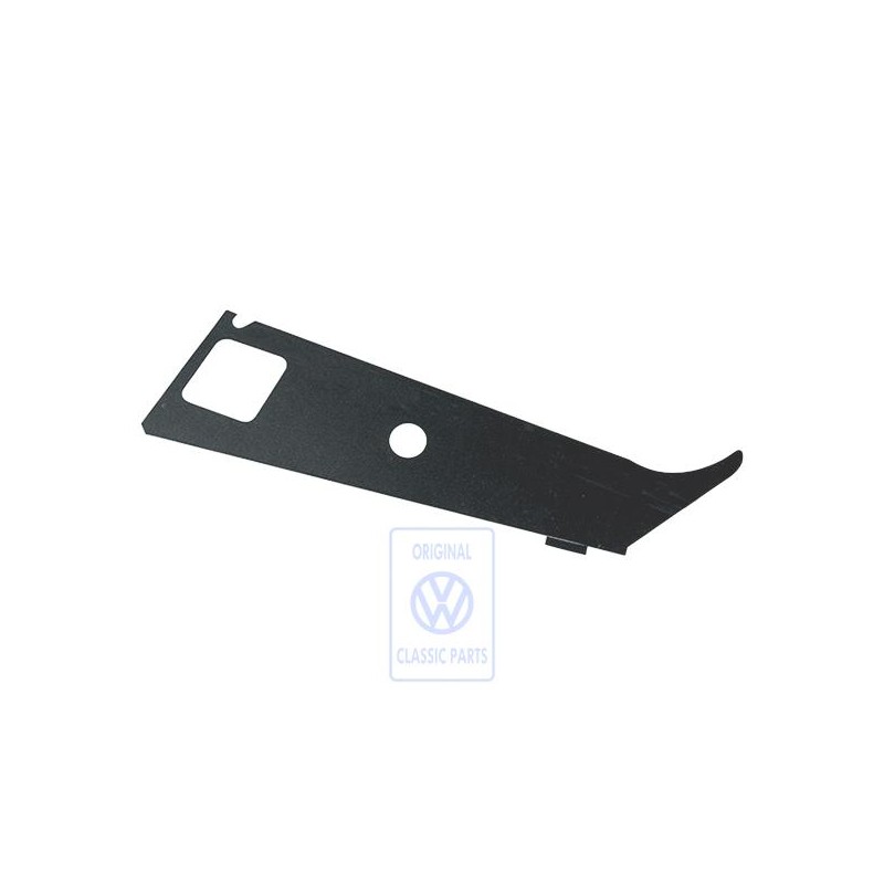 VW Original Dekorfolie Für Türfenster- Rahmen Satinschwarz - 7M3853302 01C