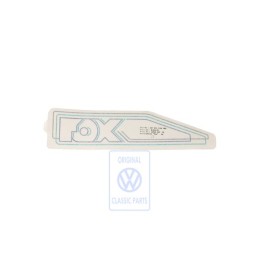 VW Original Zierstreifen Für Seitenteil - 867853434F BBQ