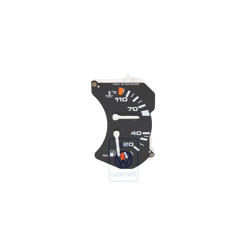 VW Original Kraftstoffvorrats- Und Kühlmitteltemperaturanzeige - 867919045D