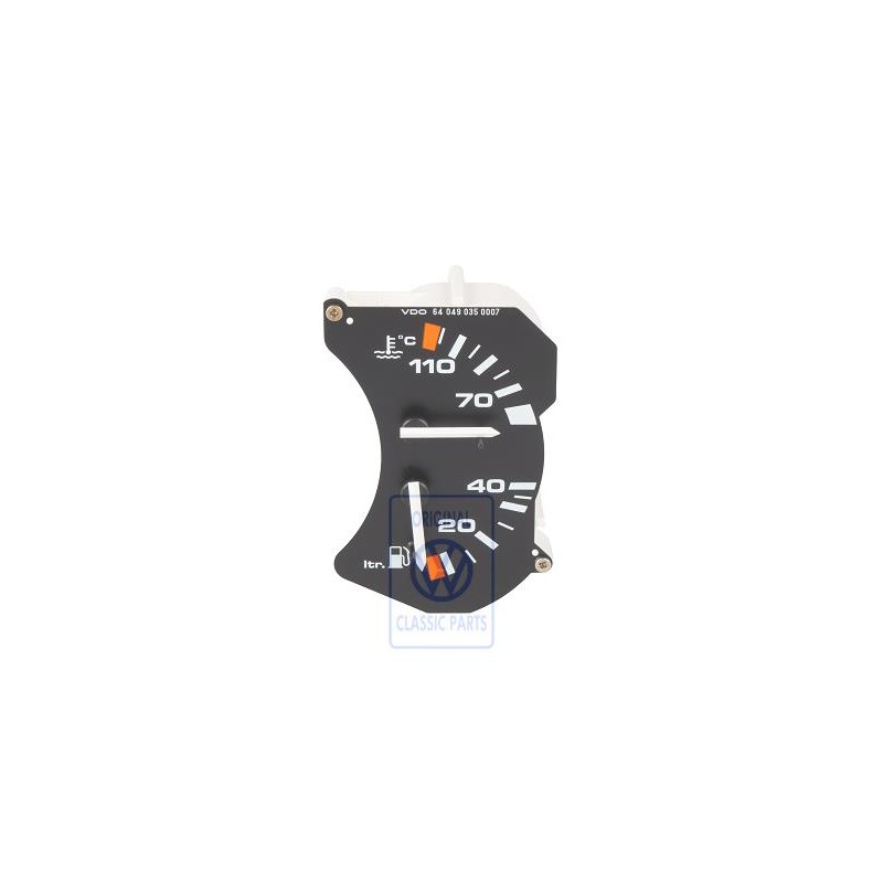VW Original Kraftstoffvorrats- Und Kühlmitteltemperaturanzeige - 867919045F