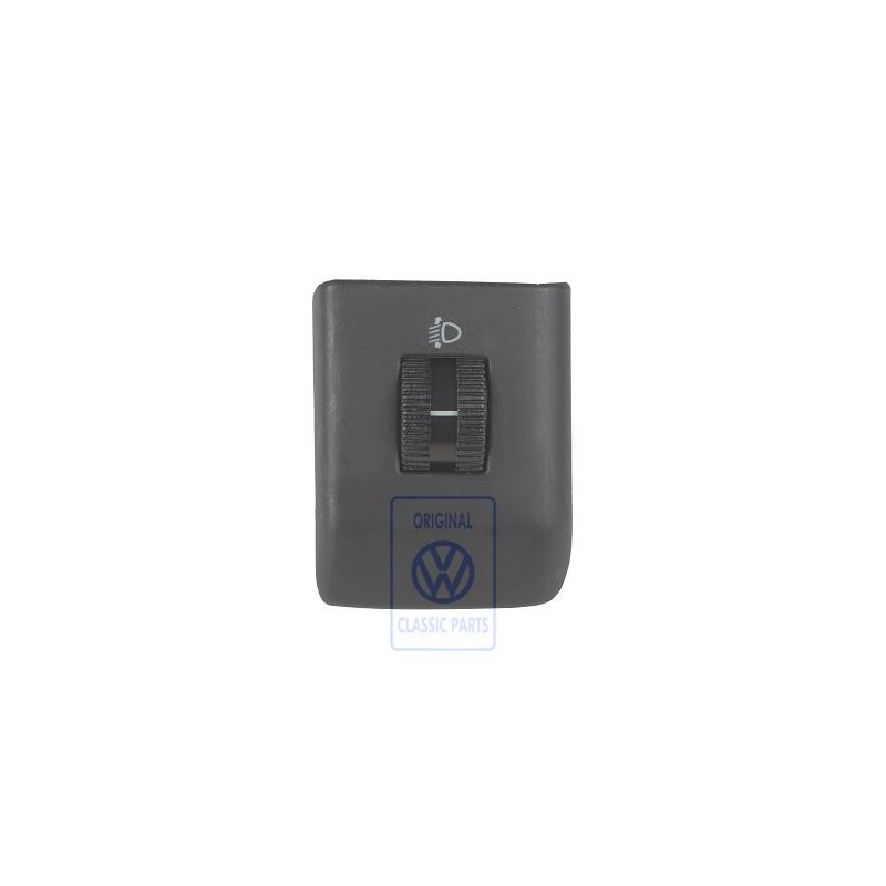 VW Original Schalter Für Leuchtweiten- Regelung Satinschwarz - 868941333 01C