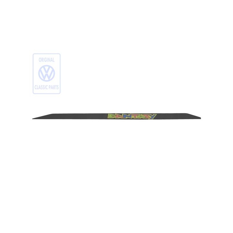 VW Original Trittschutzfolie Mit Schriftzug Satinschwarz - 871853805 CKA