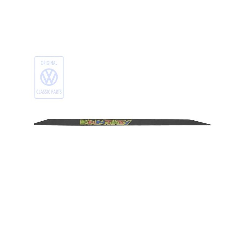 VW Original Trittschutzfolie Mit Schriftzug Satinschwarz - 871853806 CKA