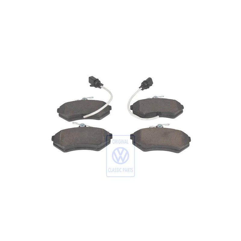 VW Original 10 Satz Bremsbeläge Mit Ver Schleissanzeige - JZW698151G