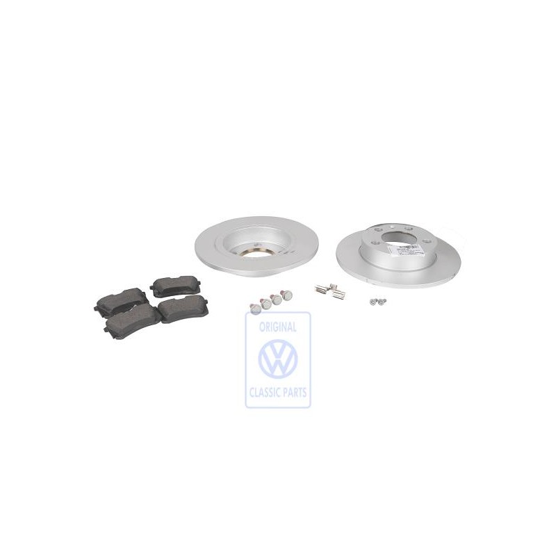VW Original 1 Satz Bremsscheiben Mit Bremsbelägen 'Eco' - JZW698601AJ