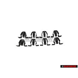 8x VW Original Clip - 535858098