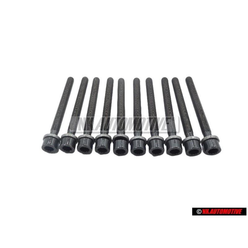 10x VW Original Zylinderschraube Mit Innen- Vielzahnkopf - 021103384D