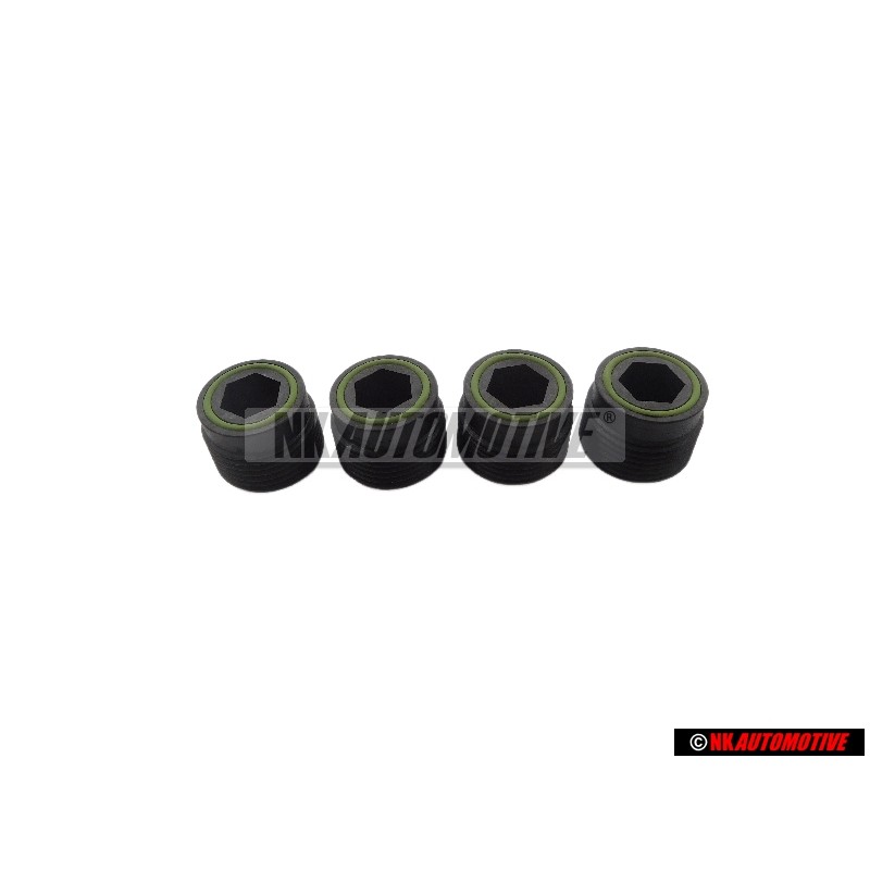 4x VW Original Einsatz Für Einspritzventil - 037133555A