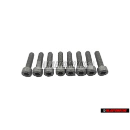 8x VW Original Zylinderschraube Mit Innen- Sechskantkopf - N 01472615