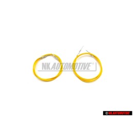 2x VW Original 1 Satz Einzelleitungen Mit Je 2 Kontakten - 000979109