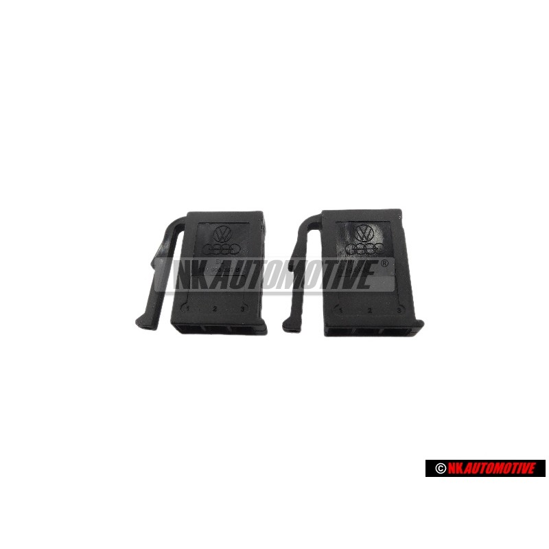 2x VW Original Flachkontaktgehäuse - 191906231B