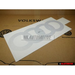 Audi Original Zeichen diamantsilber - 857853443 97A