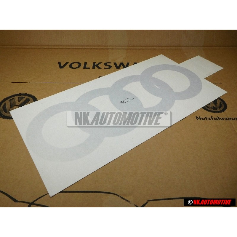 Audi Original Zeichen diamantsilber - 857853443 97A