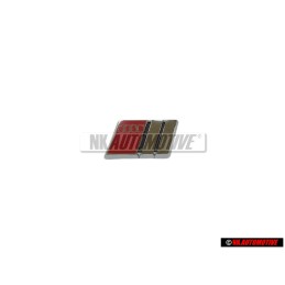 Audi Original S-LINE Plakette Schriftzug Emblem Logo für Lenkrad - 4A0419685B