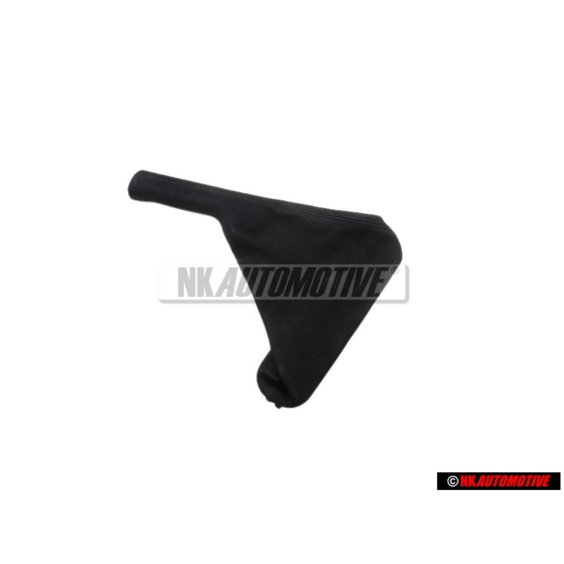 VW Original Handbremshebelgriff Mit Verkleidung (Leder) Schwarz - 3A0711461C 1BX